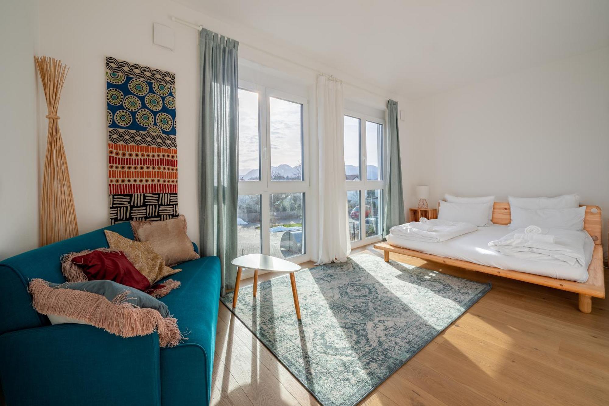Liboria: Stylisches Haus; Sauna ; 4Min Zum See Seehausen am Staffelsee Dış mekan fotoğraf